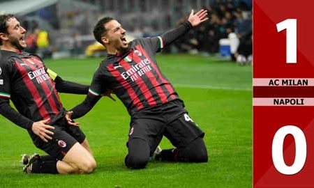 Milan 1-0 Napoli: Napoli tiếp tục nhận trái đắng từ AC Milan