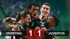 Sporting Lisbon 1-1 Juventus: Juve gọi nhưng MU lại không trả lời