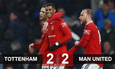 Tottenham 2-2 MU: Đánh rơi chiến thắng đầy đáng tiếc