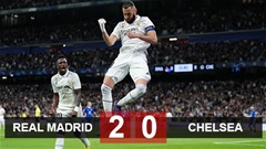 Real Madrid 2-0 Chelsea: Hạ gục Chelsea dễ dàng lấy lợi thế trước trận lượt về