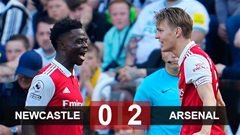 Newcastle 0-2 Arsenal: Pháo thủ bám sát vị trí nhất bảng