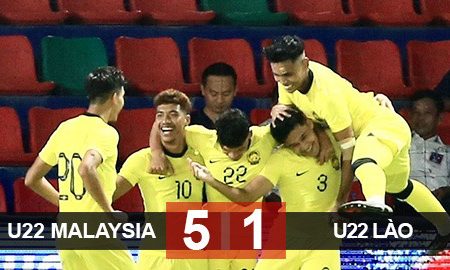 U22 Malaysia 5-1 U22 Lào: Hổ Malay thị uy sức mạnh