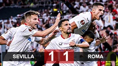 Sevilla 1-1 Roma (PEN 4-1): Sevilla lên ngôi C2 lần thứ 7