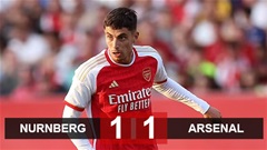 Nurnberg 1-1 Arsenal: Kai Havertz ra mắt không trọn vẹn