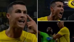 Ronaldo bực bội khi đội bóng mình bị từ chối 2 quả penalty